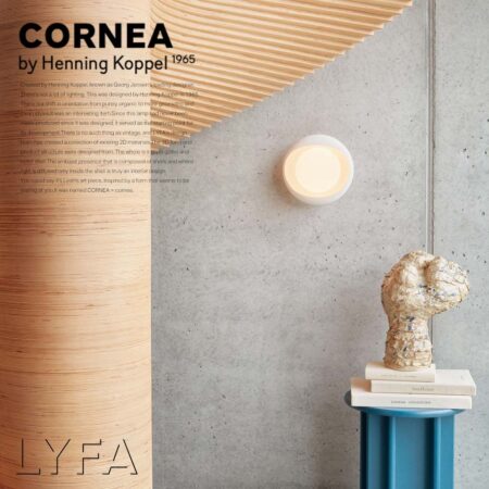 目玉の照明。LYFA リーファ CORNEA WALL