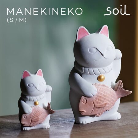 珪藻土の招き猫 soil MANEKINEKO