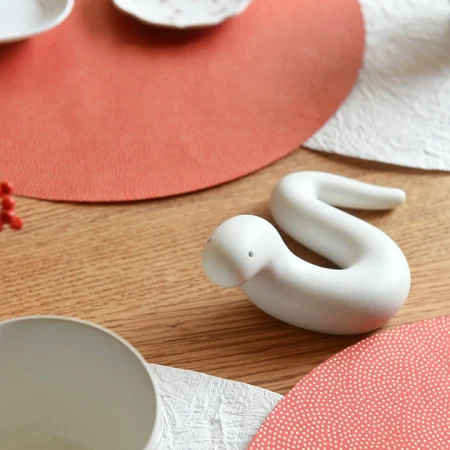 お正月 干支 オーナメント 巳／Pebble Ceramic Design Studio