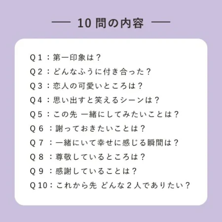 いろは出版 present book Question ラブレターズ 10