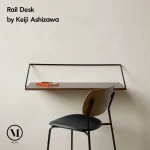 Audo Copenhagen Rail Desk by Keiji Ashizawa