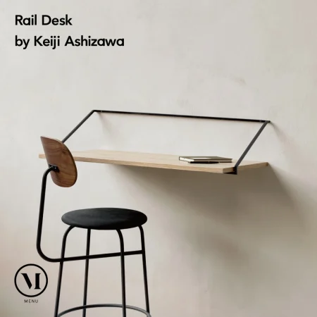 Audo Copenhagen Rail Desk by Keiji Ashizawa